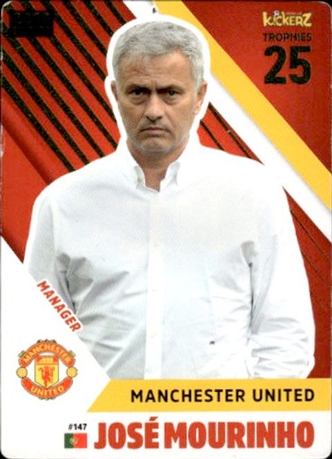 Hovedbilde 2018 Kickerz Manager Jose Mourinho #147  NOT MINT