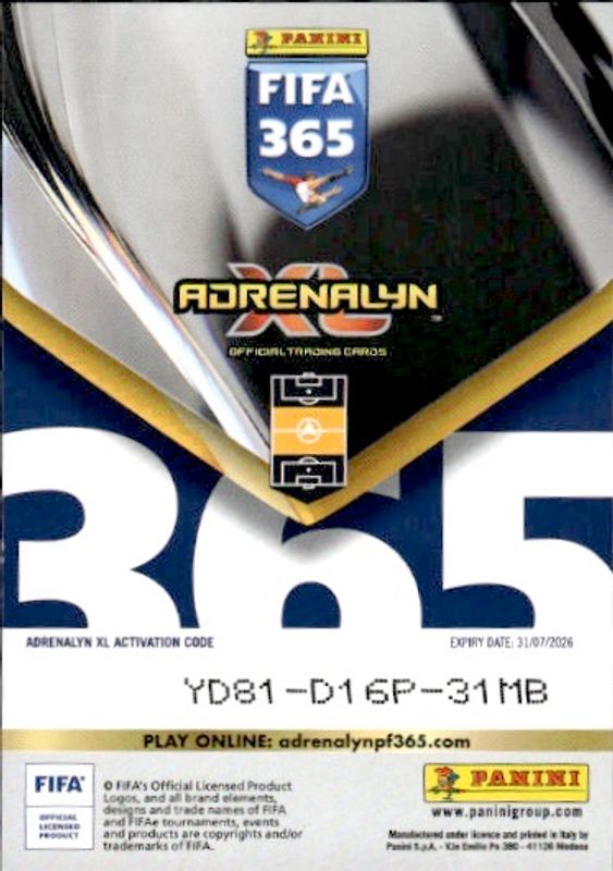 fifa 365 adrenalyn xl 2026 FRANCE road to fifa world cup manu kone