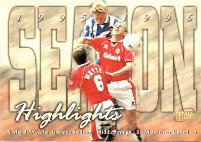 Main Image 1997 Futera Manchester United FC Season ...