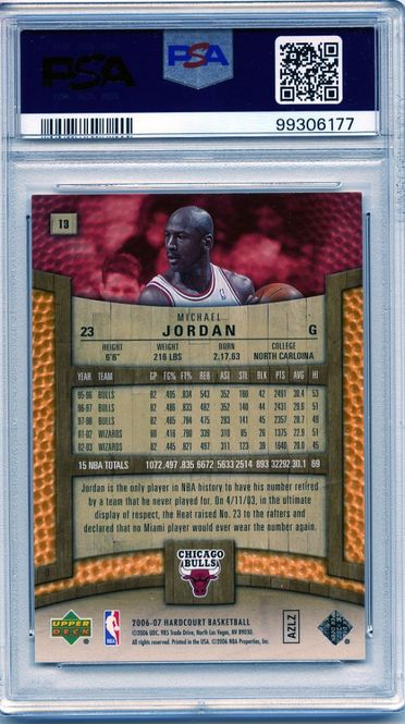 Main Image 2006-07 Upper Deck Hardcourt Michael Jordan #13 ...