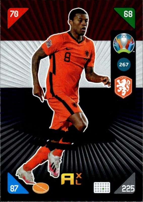 2021 Panini Adrenalyn XL UEFA Euro 2020 - Kick Off Georginio Wijnaldum #267