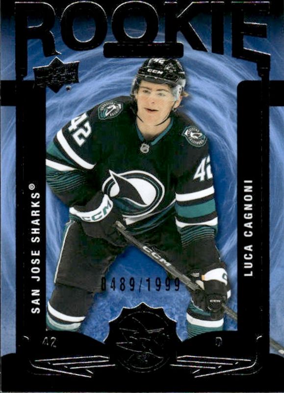 Luca Cagnoni 2025-26 Upper Deck Extended Series #RU-2 Rookie Update #498/1999
