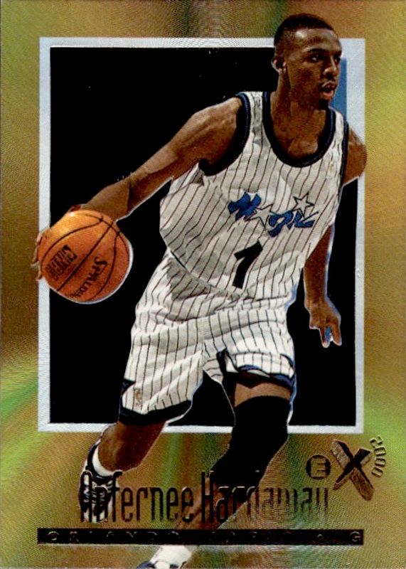 1996-97 Skybox E-X2000 - Anfernee Hardaway #51 Orlando Magic NBA Basketball Card
