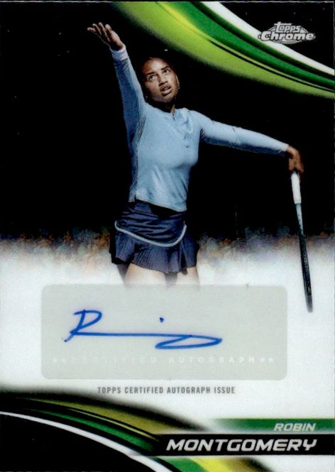 Hovedbilde Robin Montgomery 2025 Topps Chrome Tennis ...