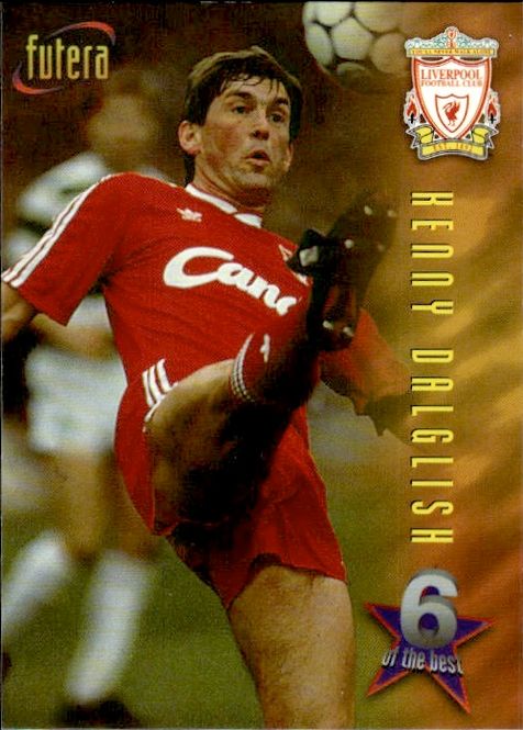 Main Image 1998 Futera Liverpool 6 of the Best Kenny ...