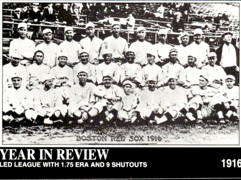 1992 The Babe Ruth Collection # 8 Year in Review