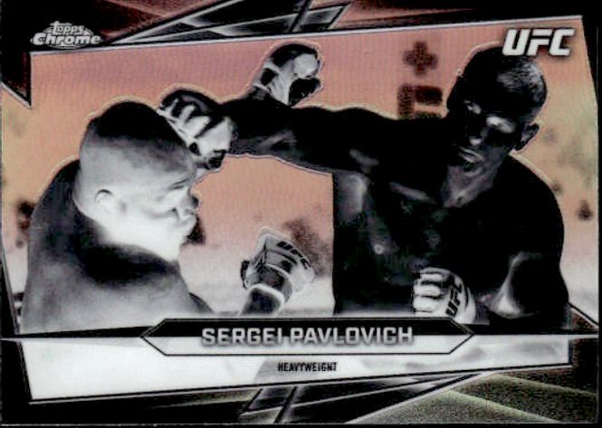 Hovedbilde 2026 Topps Chrome UFC Sergei Pavlovich Negative ...