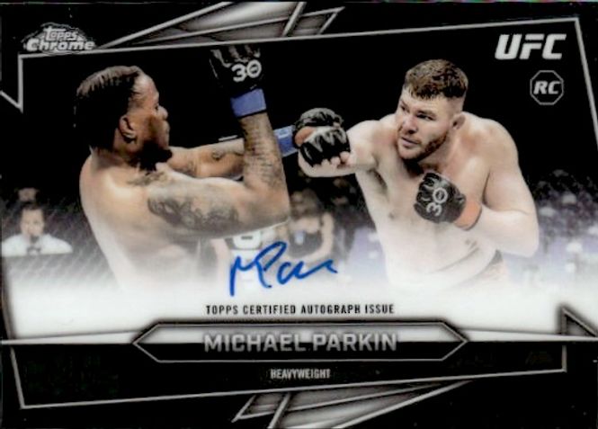 Hovedbilde 2026 Topps Chrome UFC Mick Michael Parkin RC on ...