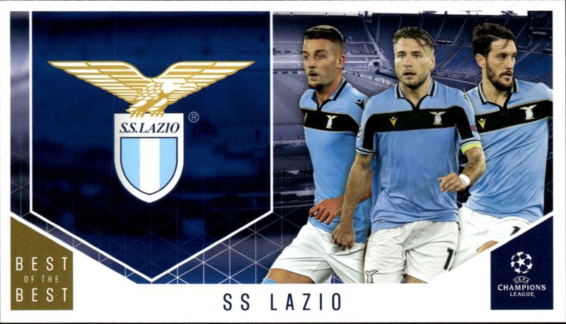 2020-21 Topps Best of the Supersize UEFA Champions League SS Lazio #120