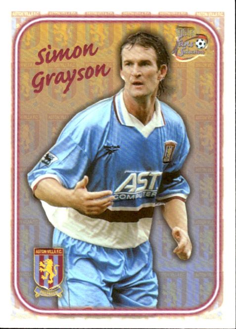 Hovedbilde 1998 Futera Fans Selection Aston Villa Special ...