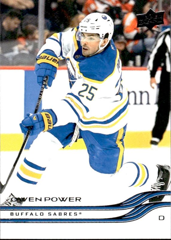 2025-26 25/26 Upper Deck Extended #512 Owen Power Buffalo Sabres