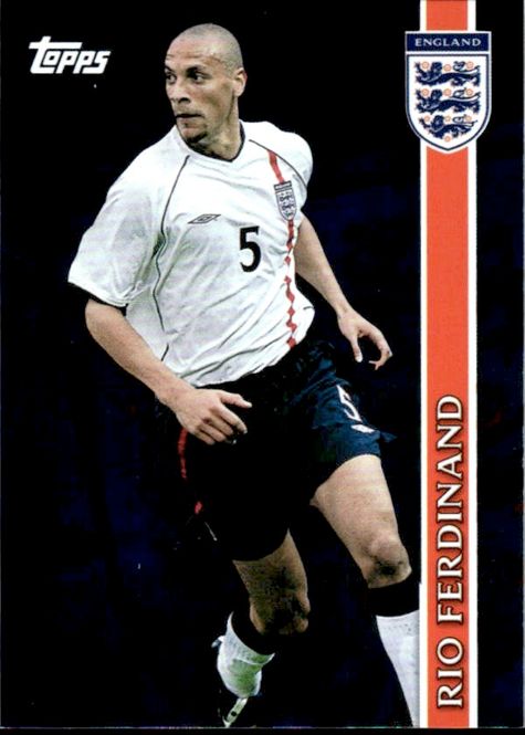 Hovedbilde RIO FERDINAND 2002 Topps Blue Foil Refractor ...