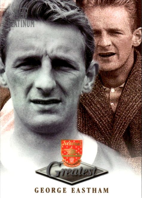 Hovedbilde Futera Arsenal Greatest Platinum 1999 - GEORGE ...