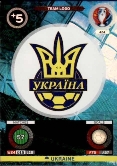 Hovedbilde PANINI ADRENALYN XL 2016 EURO TEAM BADGE UKRAINE
