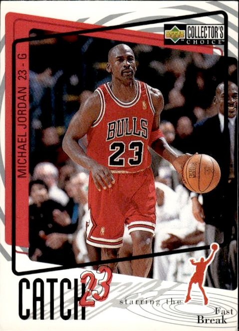 Main Image 1997-98 Upper Deck #186 Michael Jordan - Catch 23 ...