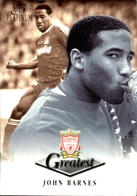 Hovedbilde 1999 Futera Platinum Liverpool Greatest John ...
