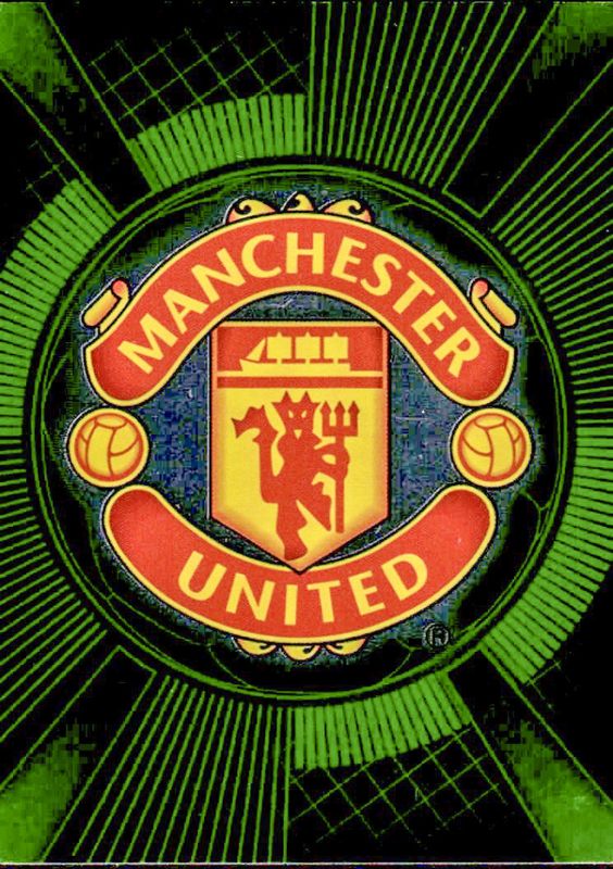 TOPPS PREMIER GOLD 04 BADGE MANCHESTER UNITED C14