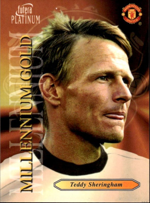  TEDDY SHERINGHAM MILLENNIUM GOLD 2000 FUTERA PROMO
