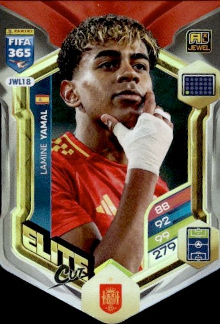 Hovedbilde 2025 Panini Adrenalyn XL Lamine Yamal FIFA365 ...