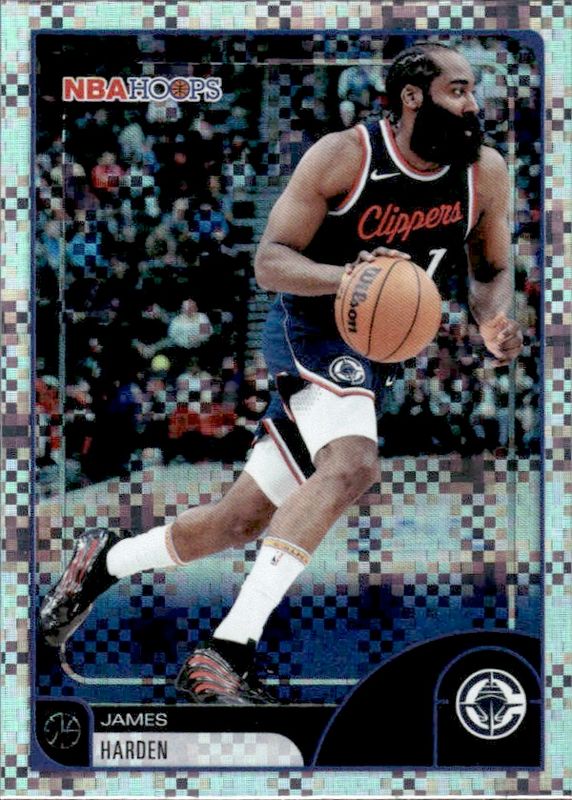 2026-27 Topps NBA Hoops James Harden #71 Pixel Burst
