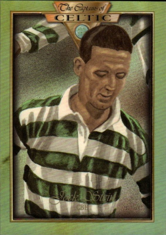 1998 Futera Platinum The Captains of Celtic Promo Jock Stein #46