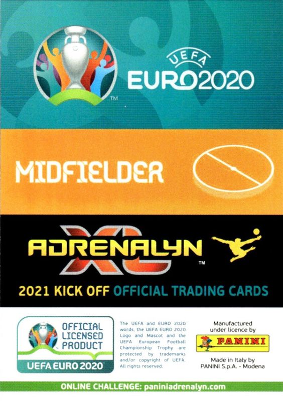 2021 Adrenalyn XL UEFA Euro 2020 - Kick Off Fans' Favourite Axel Witsel