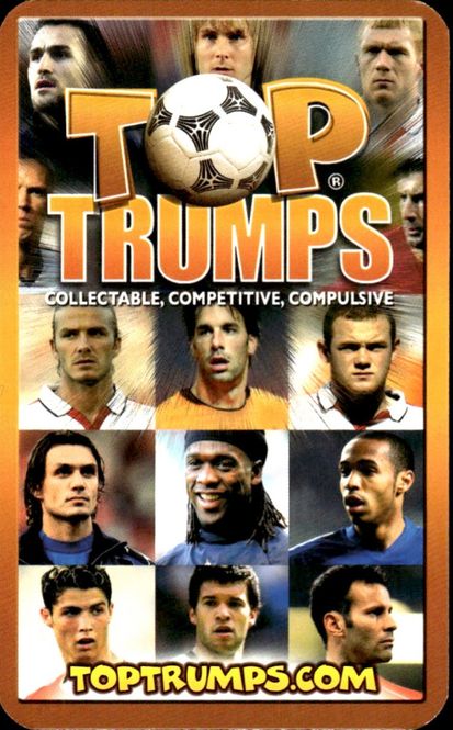 Hovedbilde 2004 European Football Stars TOP TRUMPS Card - ...