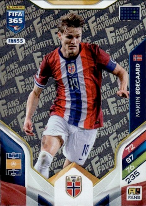 Hovedbilde 2026 Panini Adrenalyn XL FIFA 365 #FAN55 Martin ...