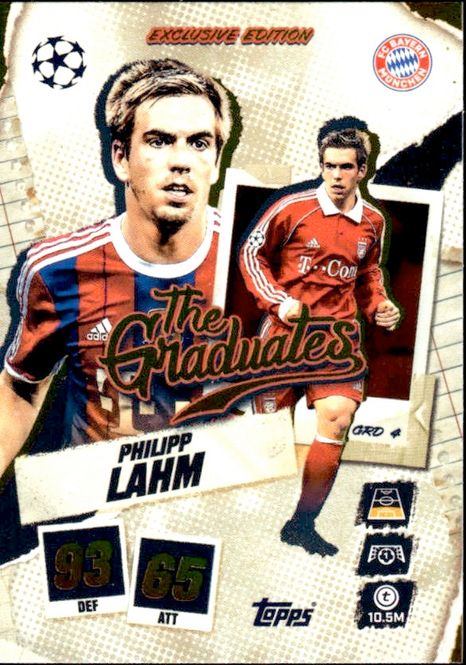 Hovedbilde Match Attax 2025-2026 26 Lahm The Graduates ...