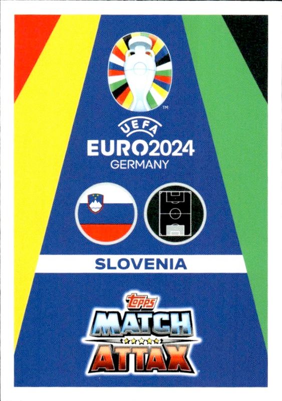 Match Attax Euro 2024 - Base - Captain - Jan Oblak - Slovenia #SVN 1