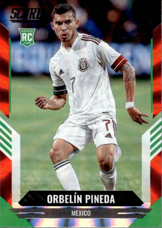 2021-22 Panini Score FIFA Red Lasers Orbelin Pineda #9