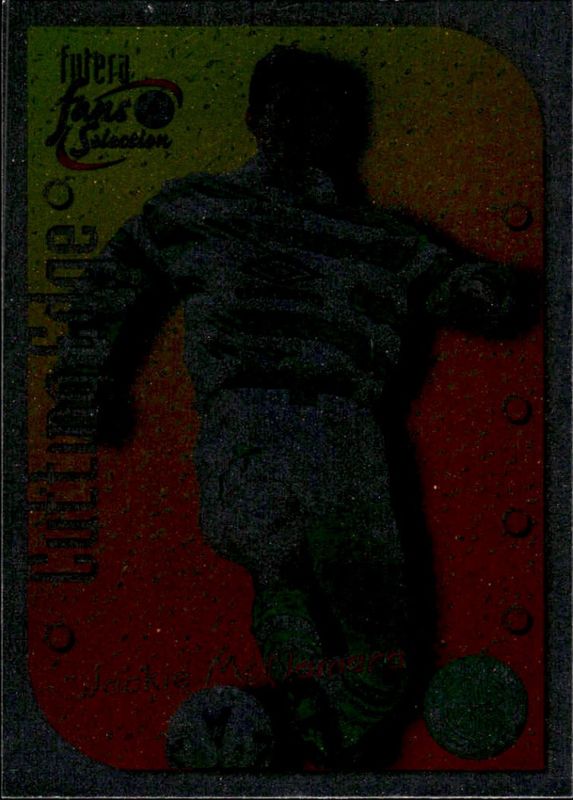 Futera fans Selection 1999 Card #1 Jackie McNAMARA Celtic Cutting Edge chrome