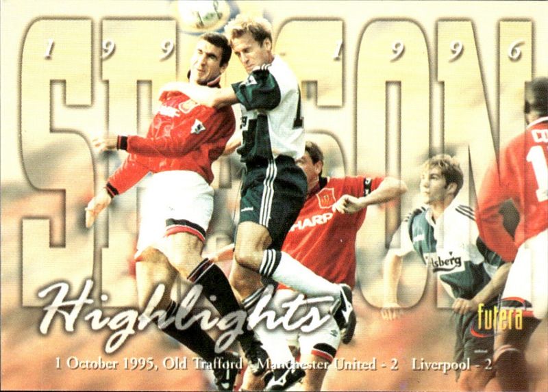 1997 Futera Manchester United FC Season Highlights 1 October 1995 #68
