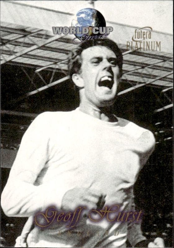 FUTERA - WORLD CUP GREATS - #18 GEOFF HURST, ENGLAND