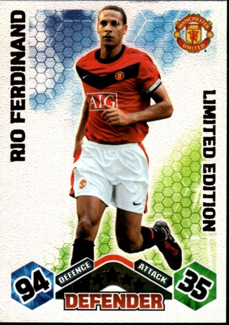 Hovedbilde 2009-10 Topps Match Attax Trading Card Limited ...