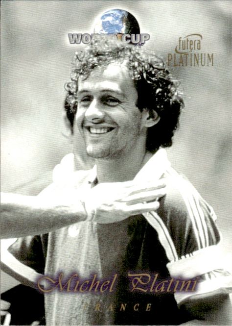 Main Image 1998 Futera World Cup Greats - France MICHEL ...