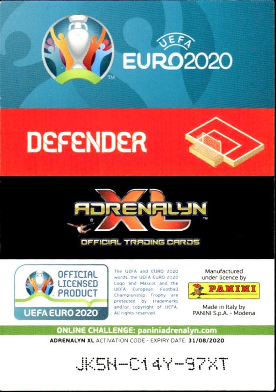 Panini Adrenalyn XL UEFA Euro Euro 2020 Multiple The Wall Card No. 437 Italy