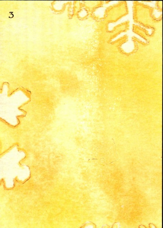 1995 TCM #3 Santa Around The World: Santa & Snowflakes 1910 Europe Christmas