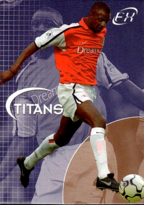 Hovedbilde 2001 Futera Arsenal FX Titans Patrick Vieira #36