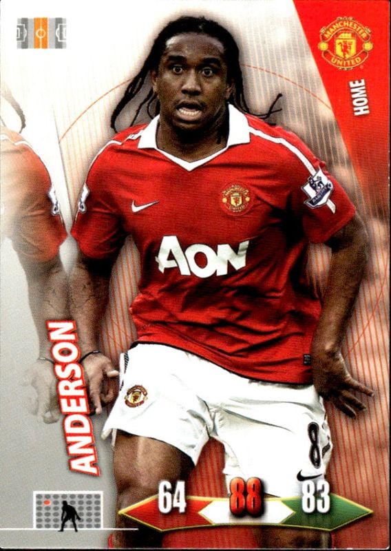 2011 adrenalyn xl panini anderson home manchester united 50