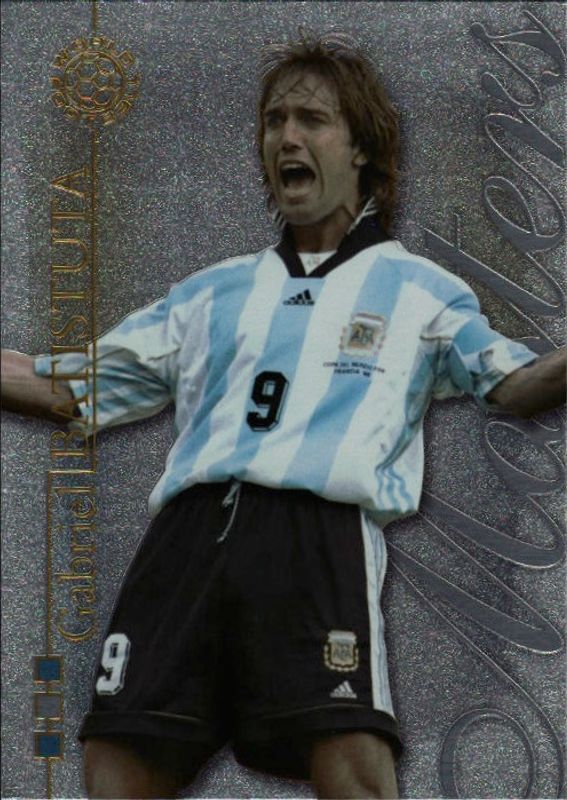 2004 Futera World Football Masters Gabriel Batistuta #MS2