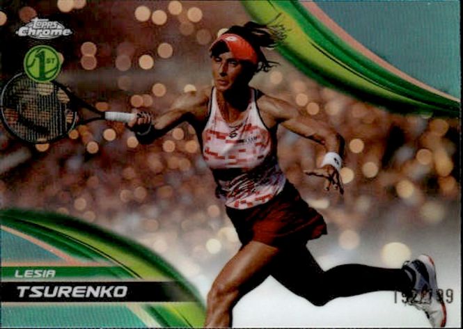 Hovedbilde 2025 Topps Chrome Tennis Lesia Tsurenko #192/199 ...