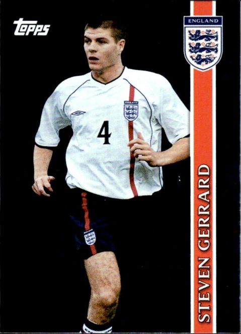 Hovedbilde Steven Gerrard  2002 Topps Blue Foil Refractor ...