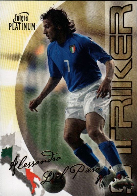 2003 Futera Platinum Alessandro Del Piero #03