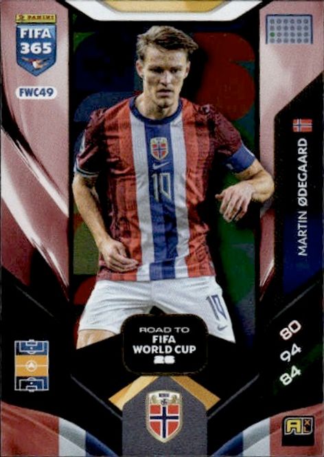 Hovedbilde fifa 365 adrenalyn xl 2026 NORWAY MARTIN ØDEGAARD ...