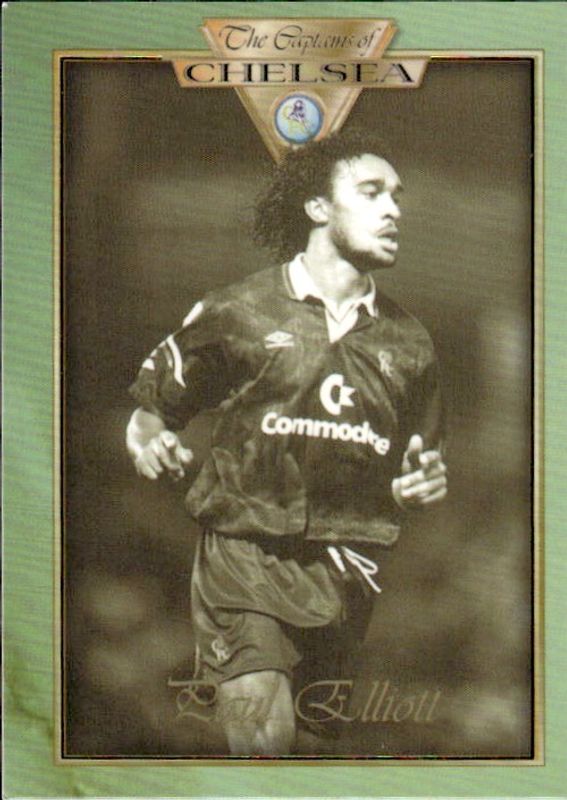1998 Futera Platinum The Captains of Chelsea 69/1905 Paul Elliott #55 