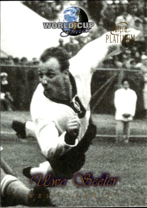Hovedbilde 1998 Futera World Cup Greats - Germany UWE SEELER ...