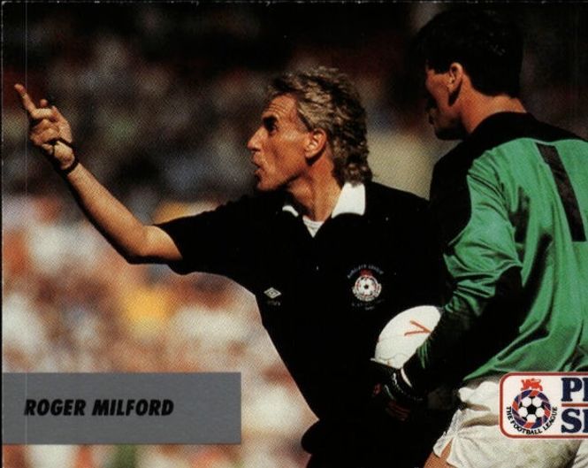 Main Image PRO SET 1991- #096-REFEREE-ROGER MILFORD
