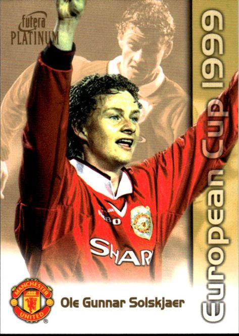 Hovedbilde OLE GUNNAR SOLSKJÆR EUROPEAN CUP 1999 #13