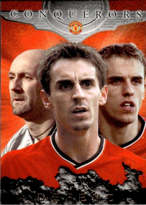 Main Image 2001 3 CARD SETT CQ1-3 Futera Manchester United ...